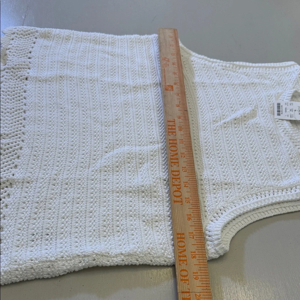 J. Crew Crochet sweater-tank Size Large - Picture 7 of 9
